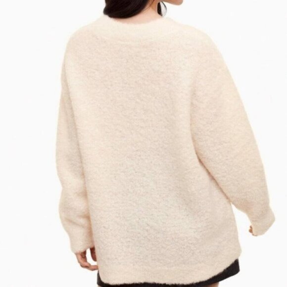 Aritzia Wilfred Seissan Alpaca Wool Sweater Birch Size 1/ Small - Picture 5 of 11
